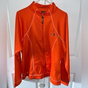 Level Wear Miami orange jacket new without tags size woman's XXL.